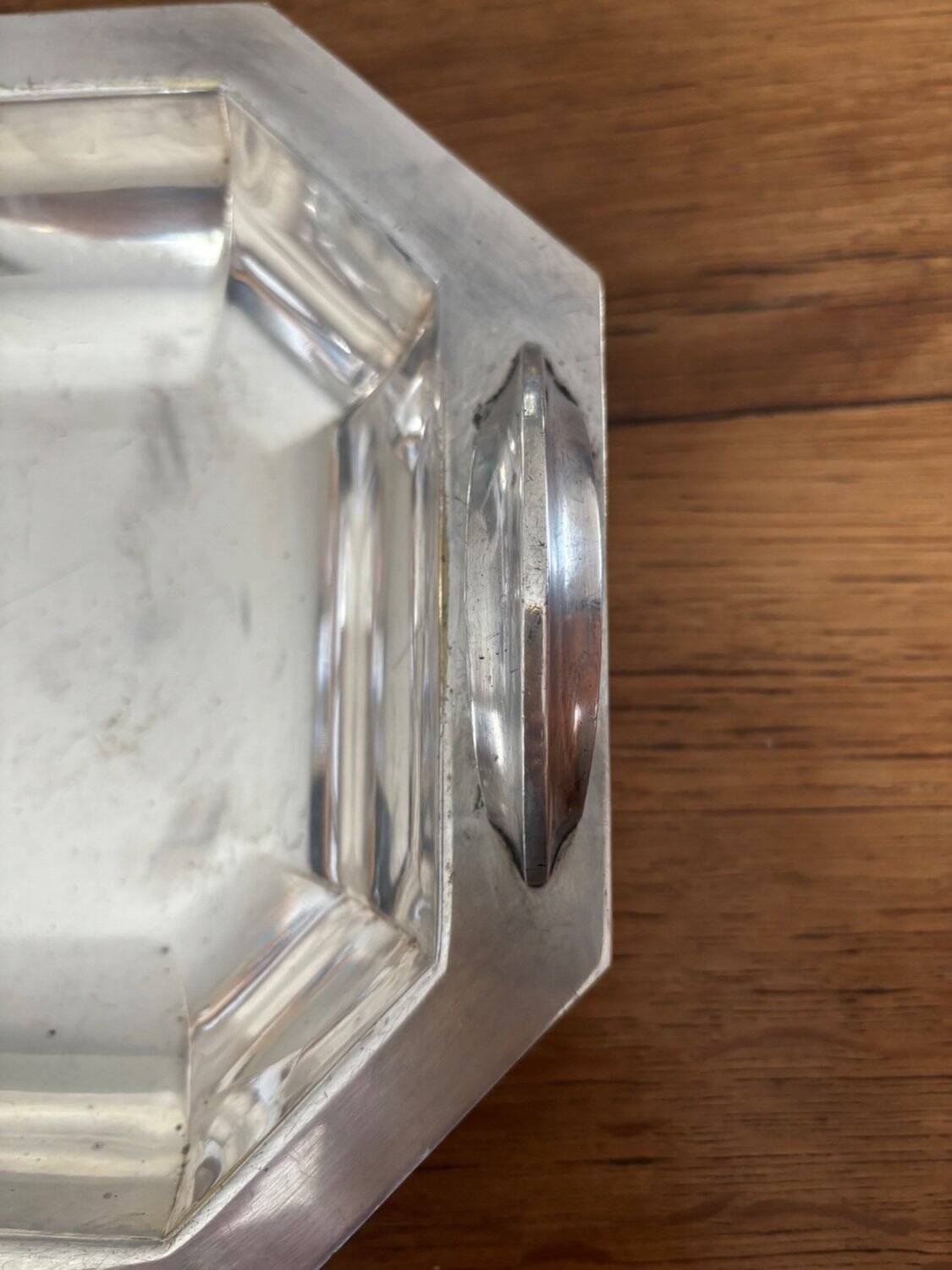 Perfect silver-plated basket