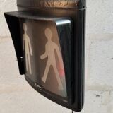 Industrial lamp metal pedestrian crossing a fastener 220 v and leds