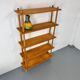 Mid-century modernist free standing shelving Unit, 1950s