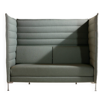Alcove Highback two-seater sofa by Ronan & Erwan Bouroullec for Vitra