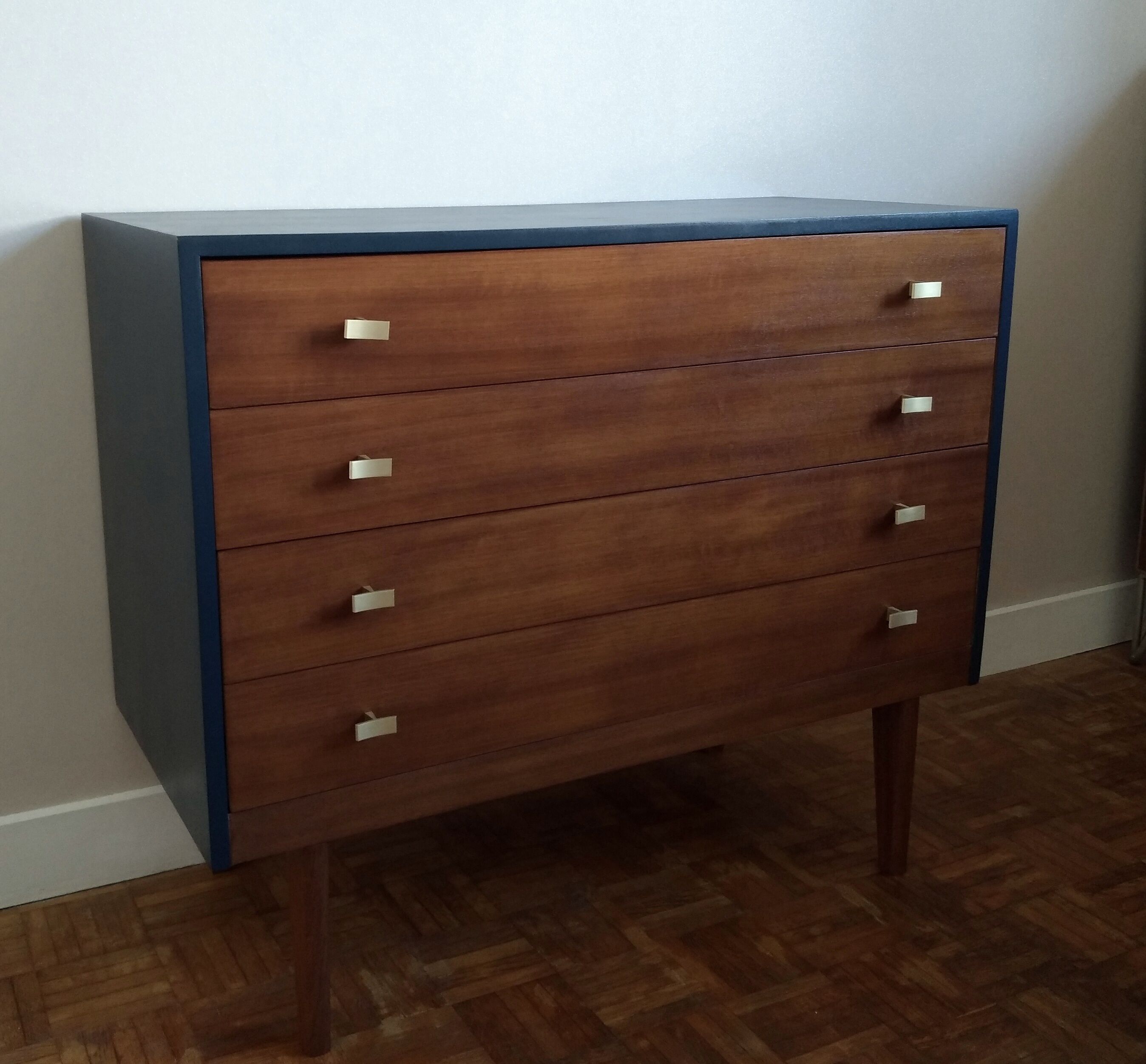 Blue night scandinavian dresser