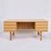 Freestanding desk - six drawers - oak - Omann Junior - Danish design - 1960s