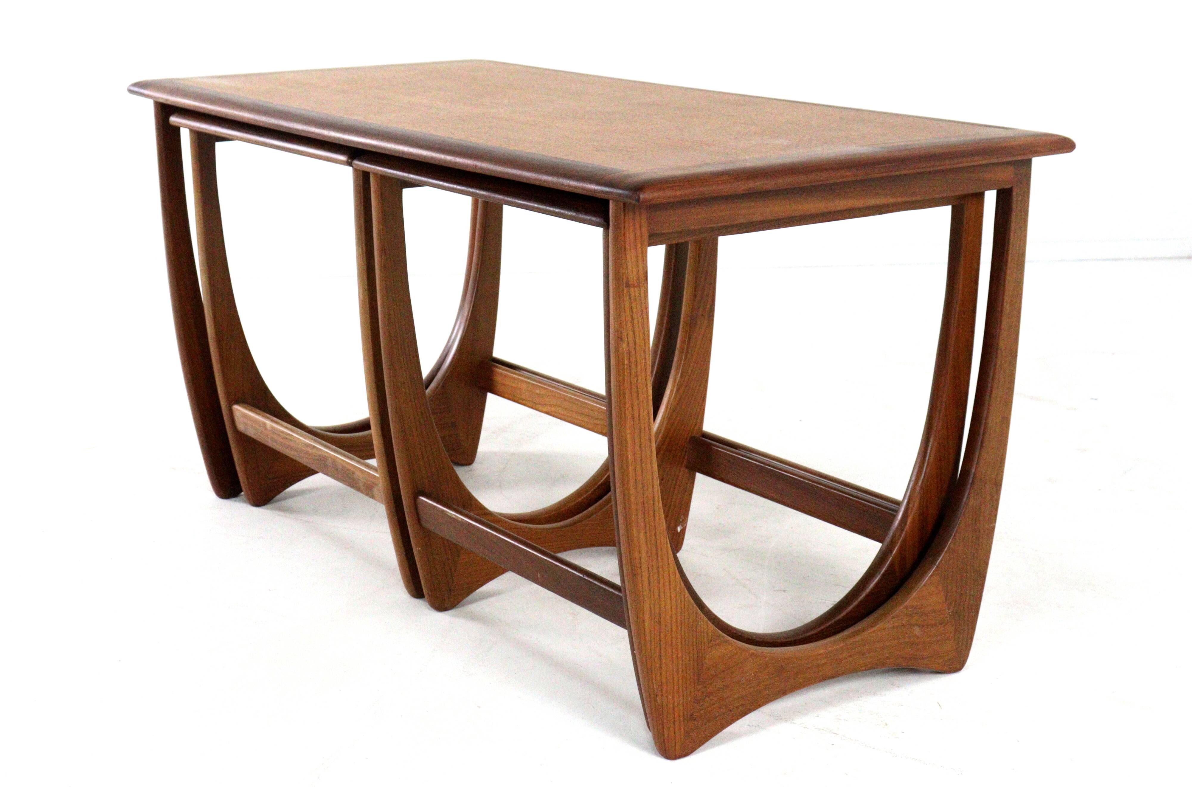 G-Plan coffee table with nesting tables - mid century modern
