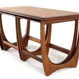 G-Plan coffee table with nesting tables - mid century modern