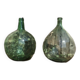 Lot de 2 dame jeanne anciennes