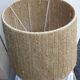 Natural rope lampshade low diameter 60 high 45 cm