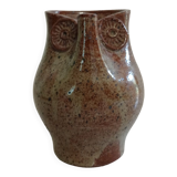 Zoomorphic pitcher in pirated stoneware