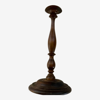 Antique wooden hat display stand
