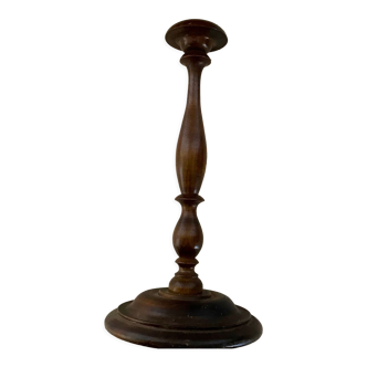 Antique wooden hat display stand