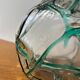 Vase verre artisanal soufflé « Rayé »