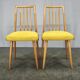 Set of 4 Mid-Century TON Beech Dining Chairs, Czechoslovakia, 1970s