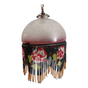 Suspension ancienne globe