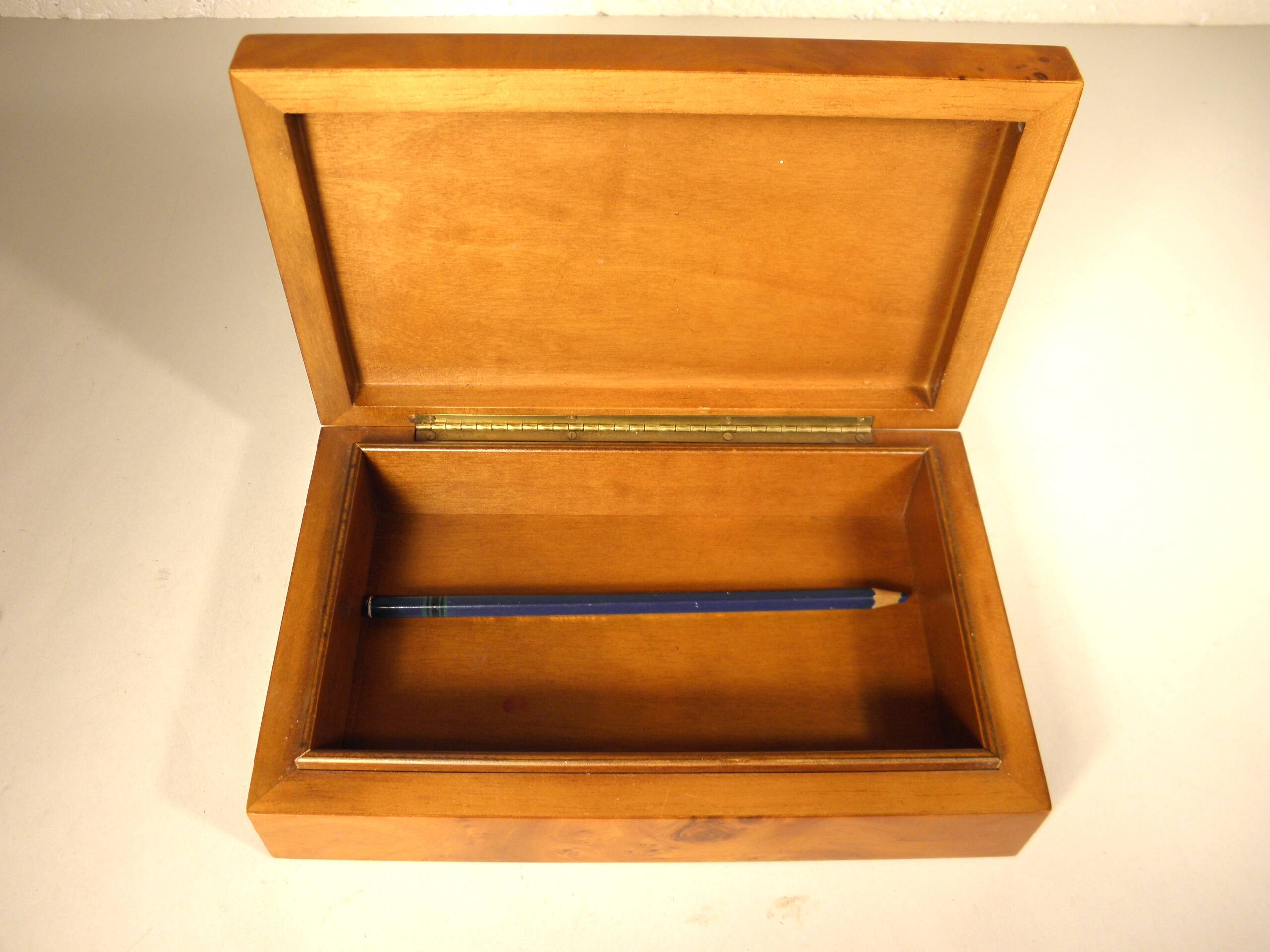 Elm burl box 21 x 14