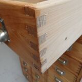 Vintage apothecary cabinet with 45 drawers