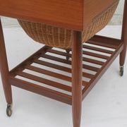 1960s Utensilo in Teak with basket