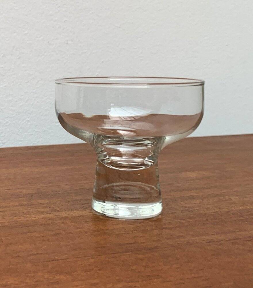 Danish glass candle holder replacement, 1960s