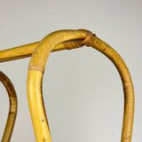 Vintage bamboo magazine rack by Vivai Del Sud, Italy, 1960s.