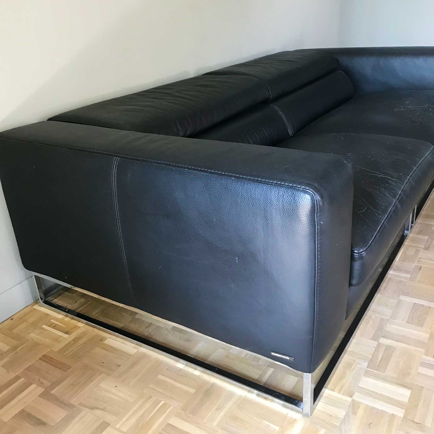 Roche Bobois leather sofa