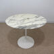 Table Tulip Knoll - marbre blanc - Eero Saarinen 