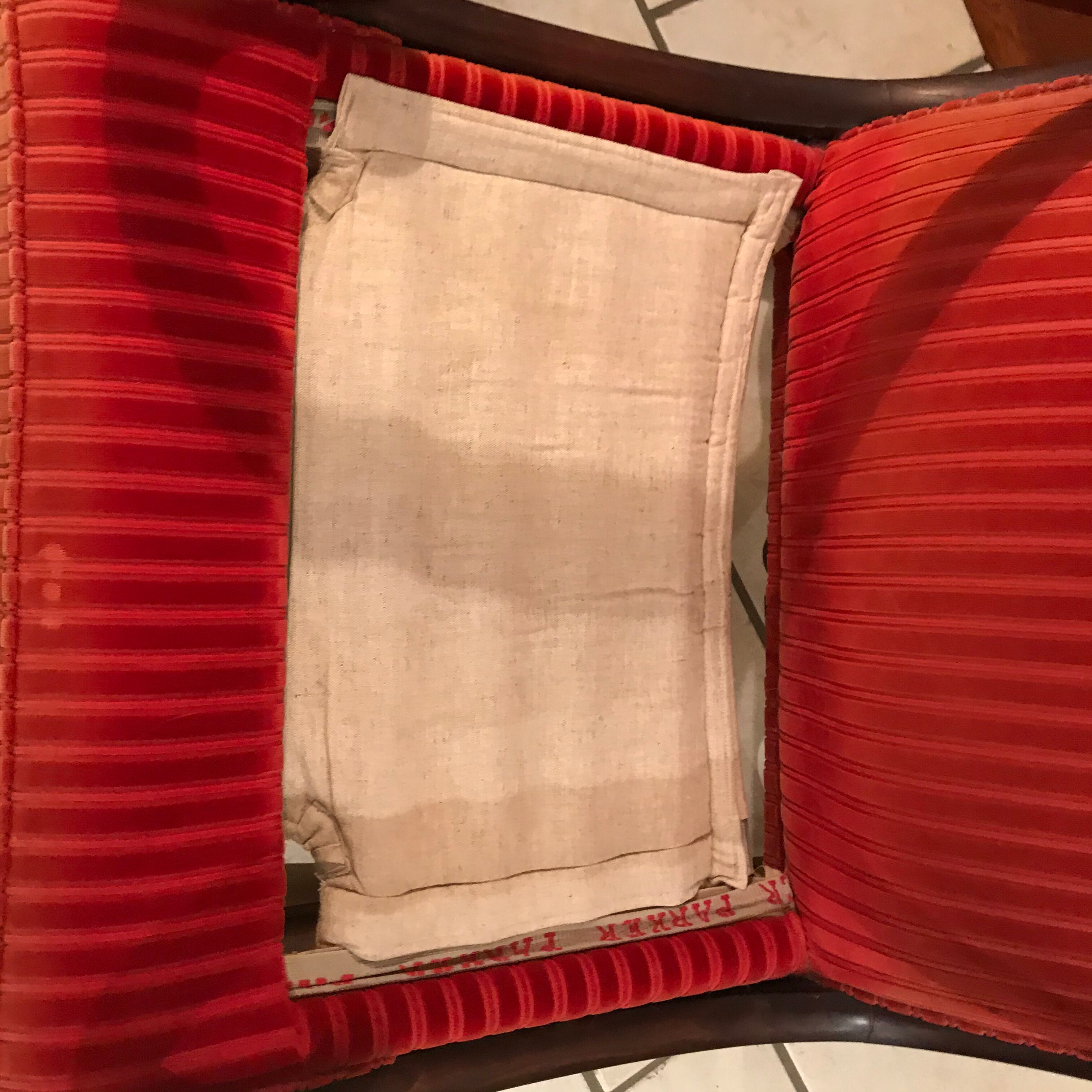 Rocking-chair velvet