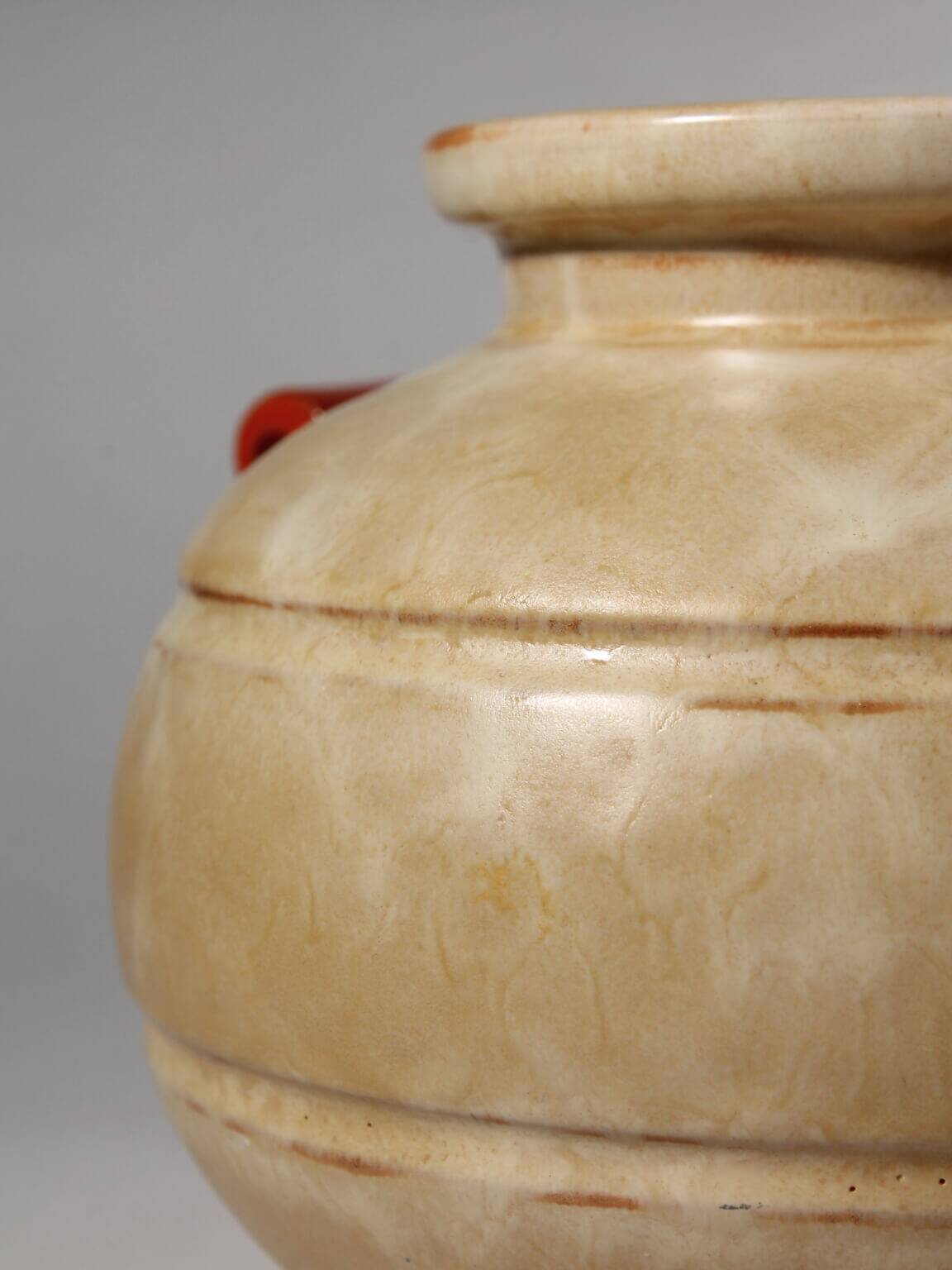 Harald Östergren Art Deco Vase, For Upsala-Ekeby, 1930s, Sweden