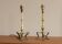 Pair Of Victorian Antique Brass Pullman Railway Carriage Table Lamps