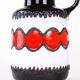 Ceramic vase with a handle, German design, 1960s, made in West Germany