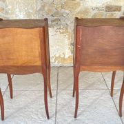 Paire de chevets , Style Louis XV en Palissandre