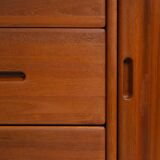Danish teak Dyrlund sideboard with drawers and doors