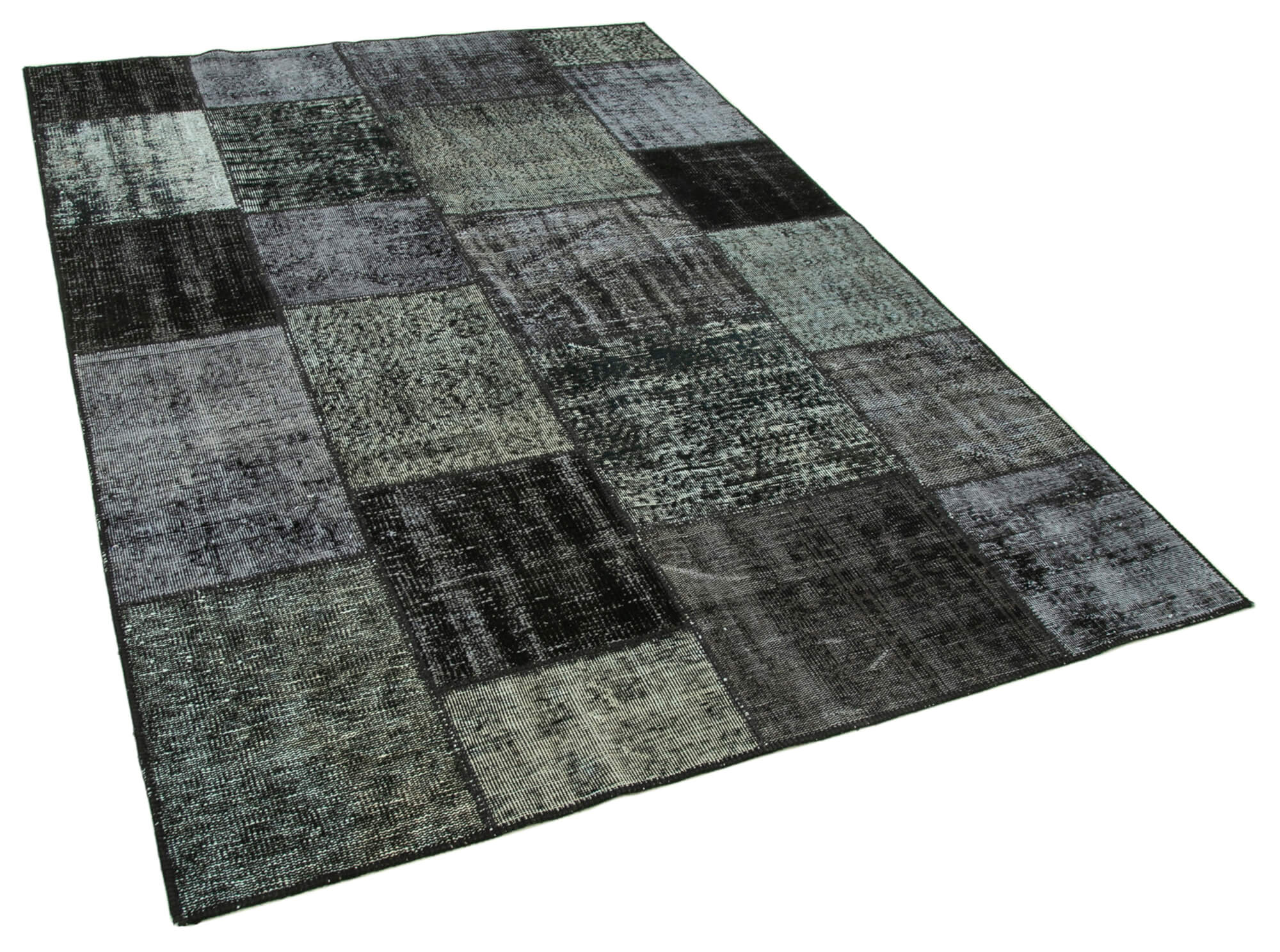 Tapis oriental vintage noué à la main 167 cm x 240 cm