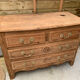 Louis XV solid wood chest of drawers