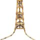 1950s Rattan Floor Lamp in the Style of Louis Sognot, France