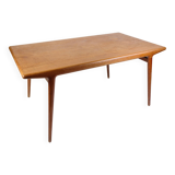 Dining Table Made In Teak By Johannes Andersen For Uldum Møbelfabrik From 1960s
