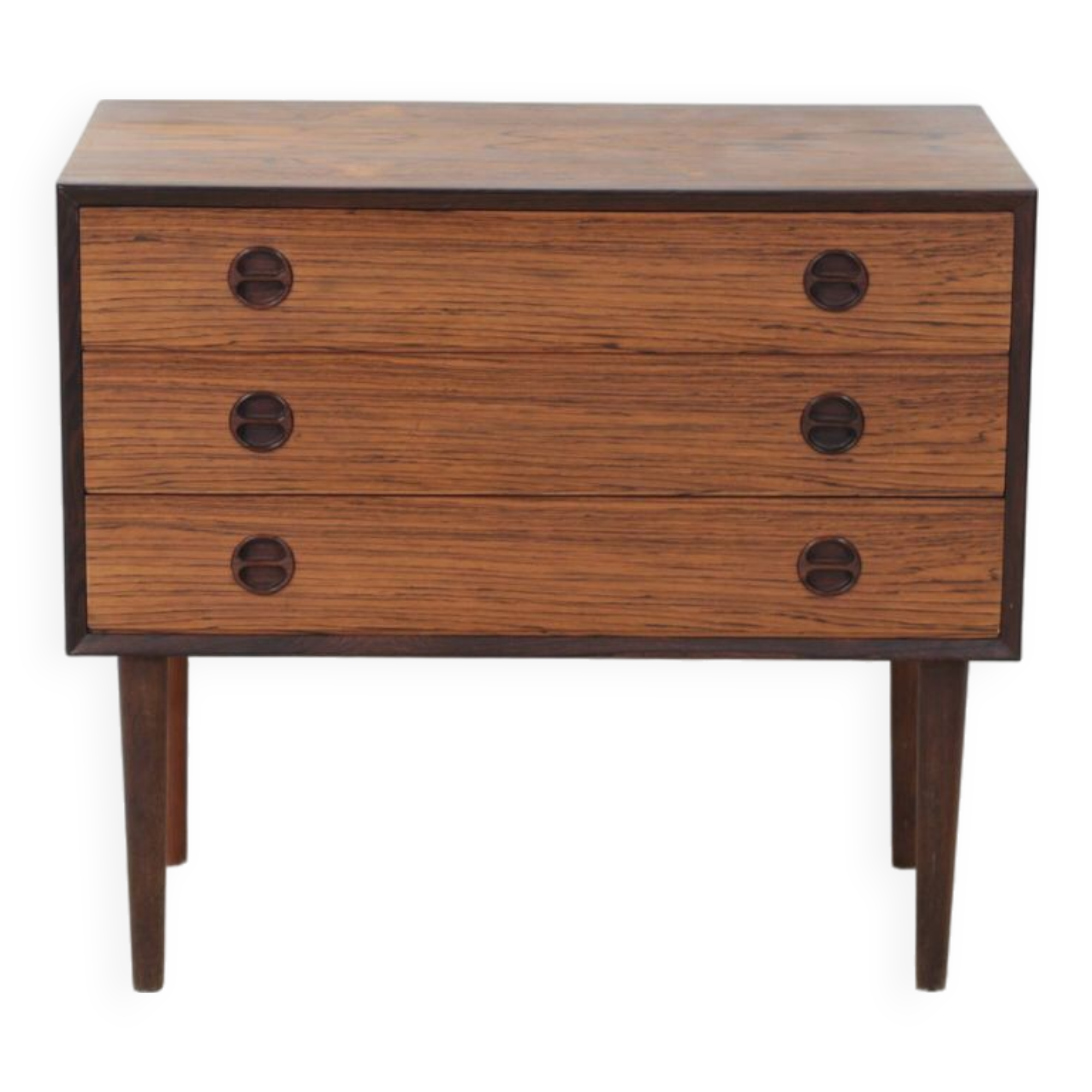 Rosewood chest of drawers