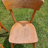 3 Luterma bistro chairs, sanded