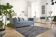 Tapis marocain moderne gris art contemporain 300x370cm