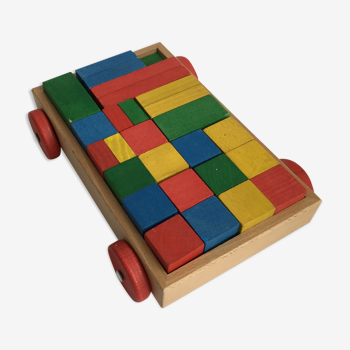 Toy to shoot - wooden construction game