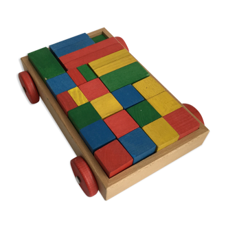 Toy to shoot - wooden construction game
