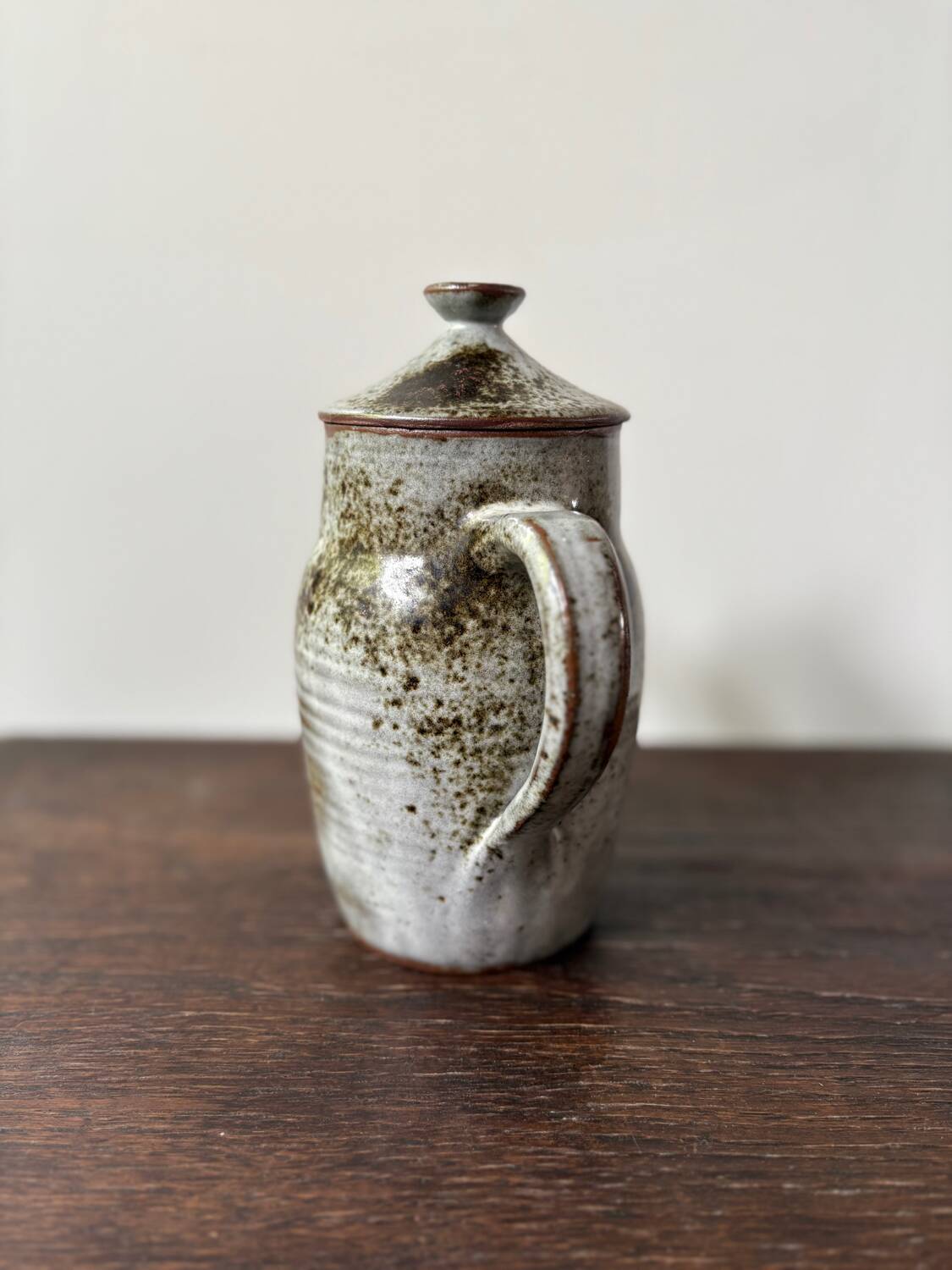 Chantal and Thierry Robert pumice stoneware pitcher, 1970s