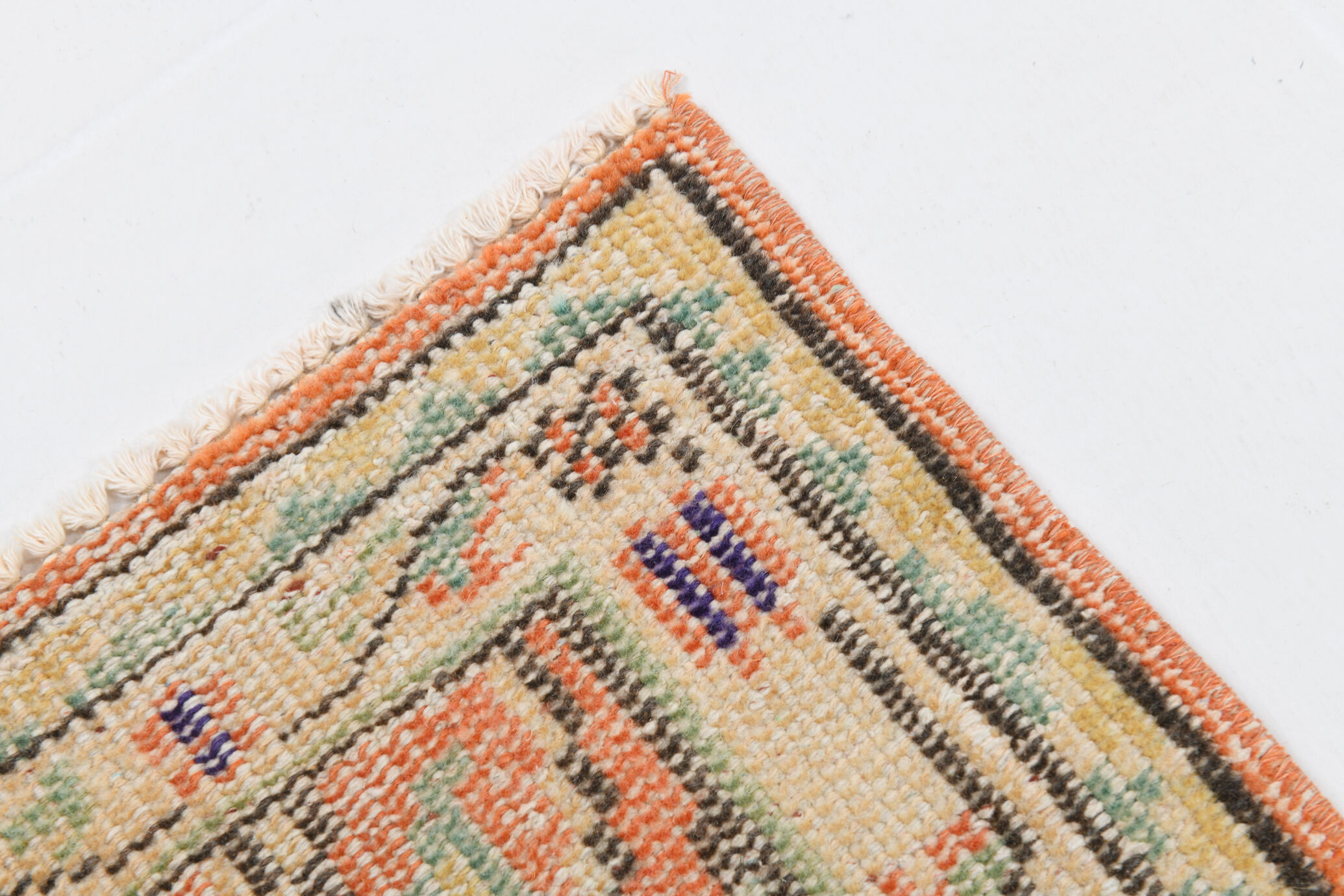 Vintage runner rug, 74x314cm