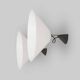 Pair of wall sconces Aggregato by Enzo Mari for Artemide, 1970s, set of 2