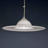 Murano glass pendant, Italian tourbillon, 1970s