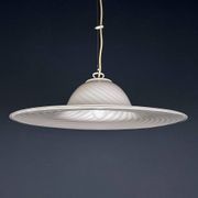 Murano glass pendant, Italian tourbillon, 1970s