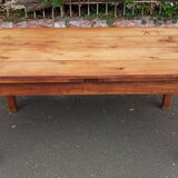 Elm farmhouse table with extensions 6/12 people
