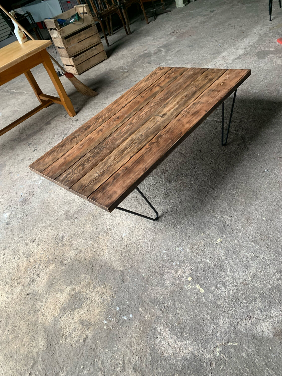 Vintage & contemporary coffee table