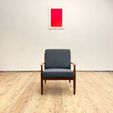 Teak armchair or easy chair by Grete Jalk for France & Son, Danish Design, 1950er