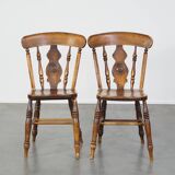 2 chaises de salle à manger, milieu du 19e siècle