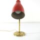Red Italian fifties desk lamp