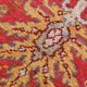 Tapis 4x7 pour Chambre à Coucher Tapis Vintage Antique Oriental Rouge, 122x214Cm