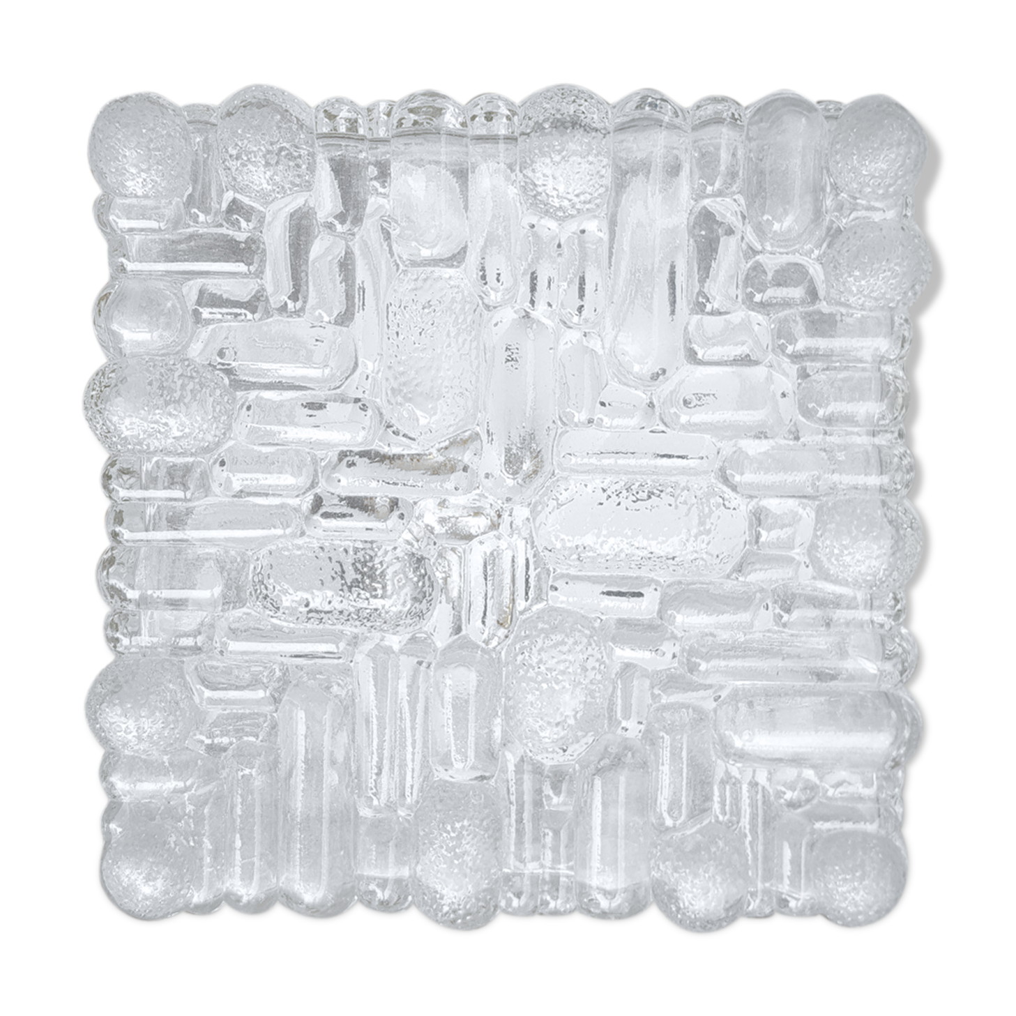 Vintage glass ceiling from the 70s